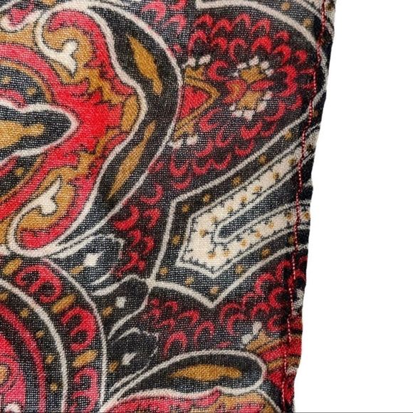 Vintage Paisley Scarf by: Fantas-Eyes Inc. - Bid Now = Discounted Shipping - Picture 7 of 9